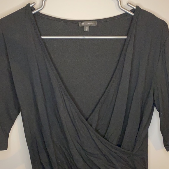 Dynamite Wrap Style Bodysuit - Picture 2 of 2